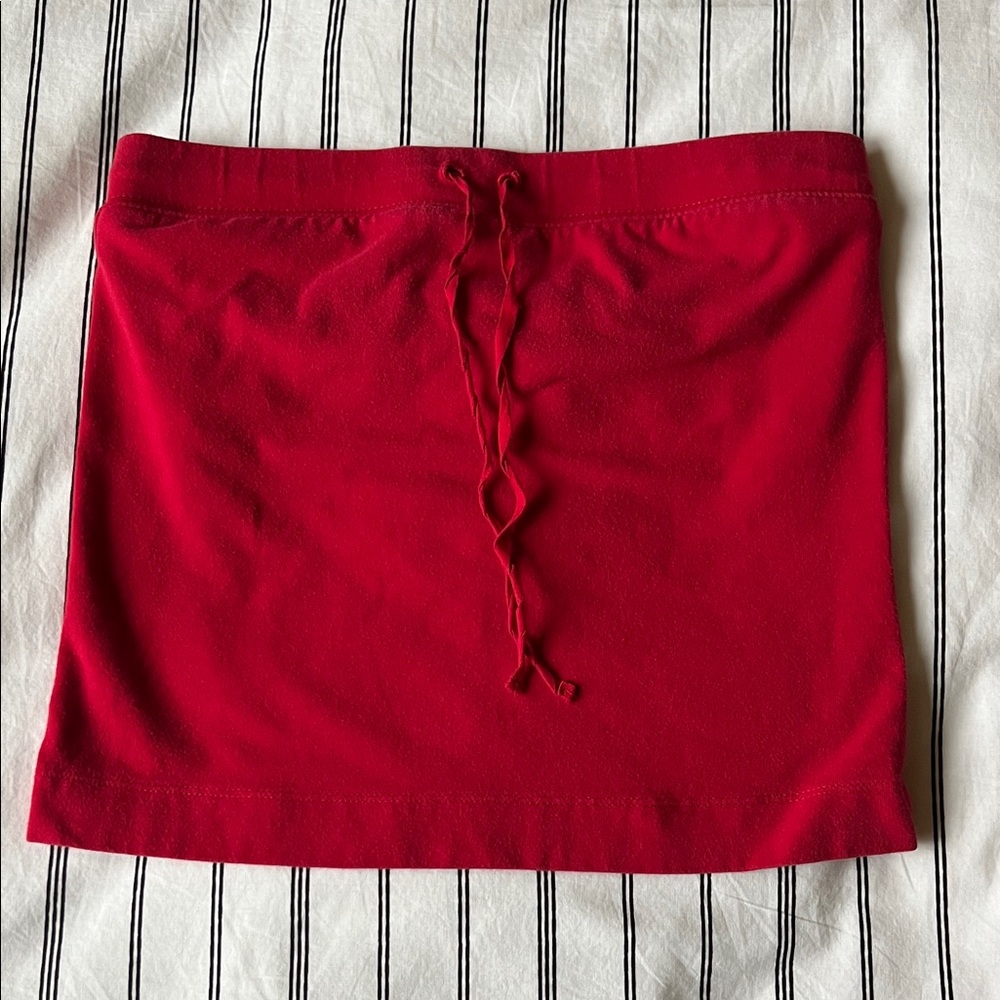 GAP Red Drawstring Tube Top